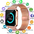 Z60 Bluetooth Smart Watch – Smartwatch with SIM Card Slot, Phone Call Function, Fitness Tracker, Music Control & Notifications – Compatible with Android & iOS