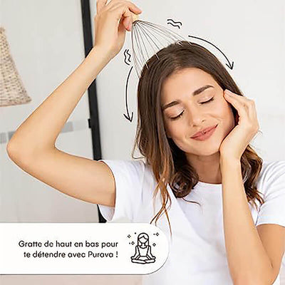 Scalp Massager – Handheld Octopus Head Massage Tool for Stress Relief & Hair Health