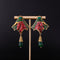 Ox Head Stud Earrings Retro Mid-ancient Light Luxury Earrings Eardrops
