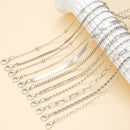 Multi-layer Twin Chain Bracelet Alloy Heart Ball Bracelet