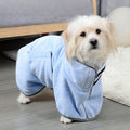 Pet Bath Towel Robe – Ultra-Soft, Quick-Drying Microfiber Dog Coat for Small, Medium & Large Dogs – Wearable Dog Bathrobe for Grooming, Bathing & Travel