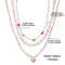 Women’s Gold-Plated Pearl Multi-Layer Necklace Set – Elegant Jewelry for Weddings & Parties