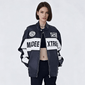 Vintage Couple Embroidery PU Leather Jacket — Retro Moto Style