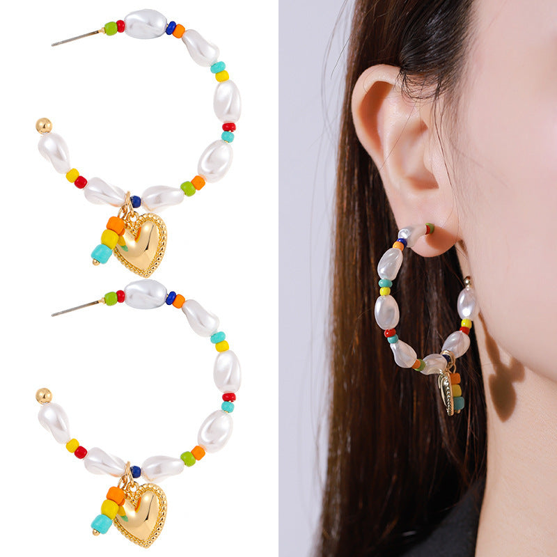Women’s Gold-Plated Pearl Multi-Layer Necklace Set – Elegant Jewelry for Weddings & Parties