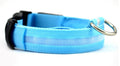 LED Dog Collar – USB Rechargeable, Waterproof Nylon Flashing Light Collar for Night Safety Walking, Adjustable Luminous Pet Accessory for Small & Large Dogs