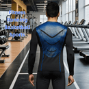 Fitness Set – Compression Tops, Pants, Long Sleeve Shirts, Athletic Base Layer, Quick-Dry Moisture-Wicking Sportswear