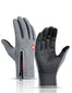 Winter Gloves Touch Screen Riding Motorcycle Sliding Waterproof Sports Gloves With Fleece