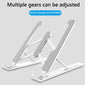 Adjustable Laptop Stand – Portable, Foldable Cooling Riser with 6 Height Levels & Anti-Slip Design for 11–17" Laptops