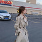 Oversized Double-Breasted Trench Coat