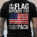 Patriot Pride Tee – Men’s American Flag Shirt, Stars & Stripes USA Style