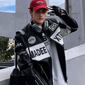 Vintage Couple Embroidery PU Leather Jacket — Retro Moto Style