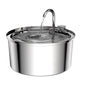 The Most Popular Cat Water Fountain,Cat Water Fountain Stainless Steel,108oz 3.2L Cat Fountain For Drinking - Pet Water Fountain Inside - Automatic Dog Watering Dispenser Bowl - Pet Feeding & Watering Supplies - Water Level Window