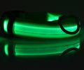 LED Dog Collar – USB Rechargeable, Waterproof Nylon Flashing Light Collar for Night Safety Walking, Adjustable Luminous Pet Accessory for Small & Large Dogs