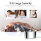 The Most Popular Cat Water Fountain,Cat Water Fountain Stainless Steel,108oz 3.2L Cat Fountain For Drinking - Pet Water Fountain Inside - Automatic Dog Watering Dispenser Bowl - Pet Feeding & Watering Supplies - Water Level Window