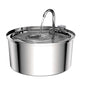 The Most Popular Cat Water Fountain,Cat Water Fountain Stainless Steel,108oz 3.2L Cat Fountain For Drinking - Pet Water Fountain Inside - Automatic Dog Watering Dispenser Bowl - Pet Feeding & Watering Supplies - Water Level Window