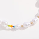 Women’s Gold-Plated Pearl Multi-Layer Necklace Set – Elegant Jewelry for Weddings & Parties