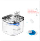Pet Cat Dog Stainless Steel Automatic Circulation Water Dispenser Intelligent Fountain Pets Accessories