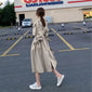 Oversized Double-Breasted Trench Coat