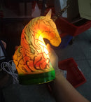 3D Colored Animal Light Desk Lamp Animal Series Decorative Night Light Animal Elephant Owl Cat Vintage Table Lamp Home Decoration