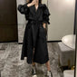 Oversized Double-Breasted Trench Coat
