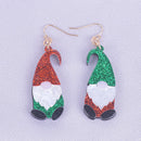 New Santa Claus Cute Fashion Acrylic Earrings