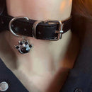 Black Little Bell Shape Shape Necklace Chiker Neck Band