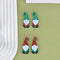 New Santa Claus Cute Fashion Acrylic Earrings