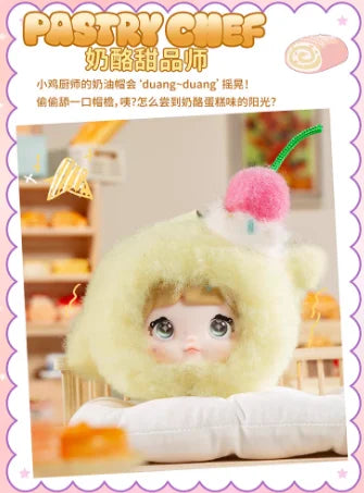 Blind Box Nommi Loveliness Never End Series Cute Vinyl Doll Mystery Box Bag Anime Figure Bag Pendant Doll Surprise Gift