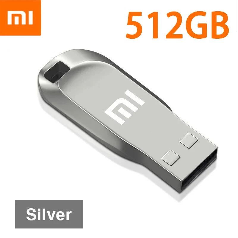 Xiaomi Flash Drive 2TB USB 3.0 Mini High Speed Metal Pendrive 1TB 512GB Stick Portable Drive Waterproof Memoria Storage U Disk