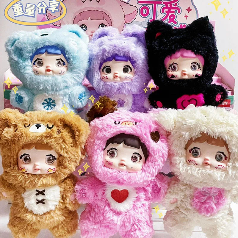 Blind Box Nommi Loveliness Never End Series Cute Vinyl Doll Mystery Box Bag Anime Figure Bag Pendant Doll Surprise Gift