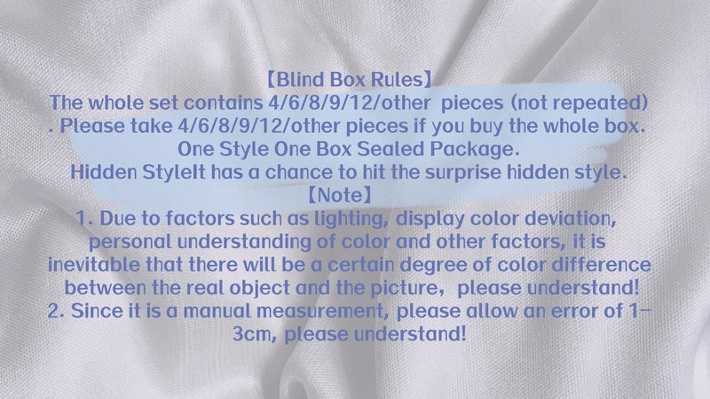 Blind Box Nommi Loveliness Never End Series Cute Vinyl Doll Mystery Box Bag Anime Figure Bag Pendant Doll Surprise Gift