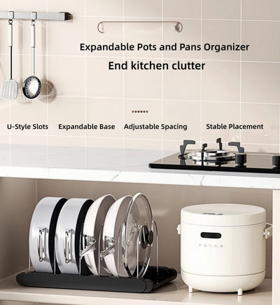 Cookware Rack – Keep Your Kitchen Neat & Organized!