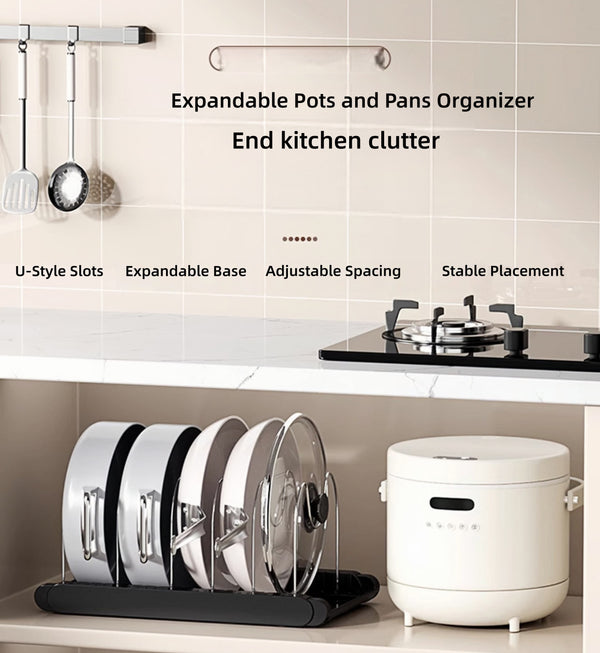 Cookware Rack – Keep Your Kitchen Neat & Organized!