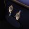 Vintage Court Light Luxury Vintage Earrings Enamel Painted Earrings