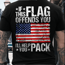 Patriot Pride Tee – Men’s American Flag Shirt, Stars & Stripes USA Style