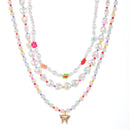Women’s Gold-Plated Pearl Multi-Layer Necklace Set – Elegant Jewelry for Weddings & Parties